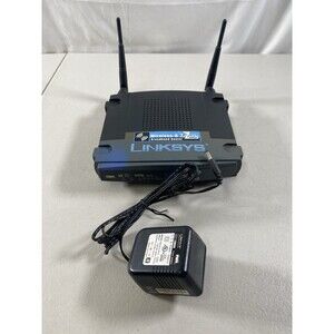 Linksys WRT54GL V1.1 Wireless-G Broadband Wi-Fi Router w/Power Cord Working